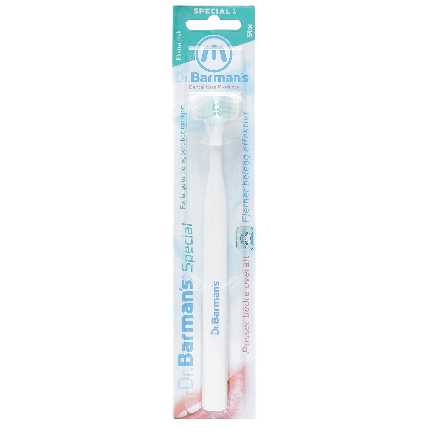 Dr. Barmans SuperBrush Special 1 Zweiseitige Zahnbürste