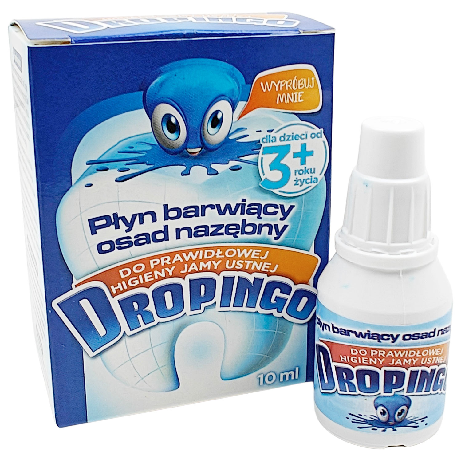 Væske til farvning af tandplak DROPINGO 10 ml