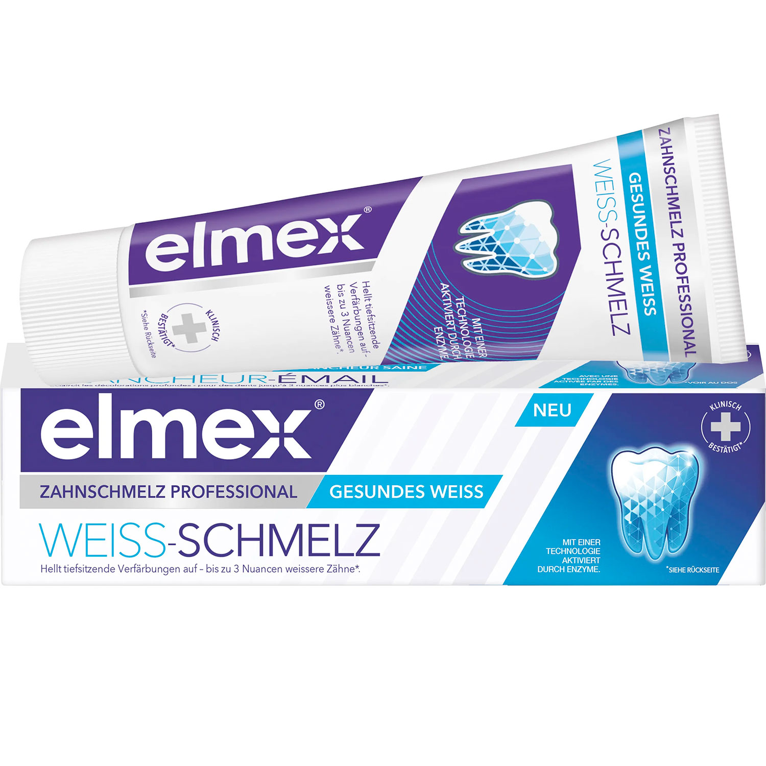 Whitening Zahnpasta ELMEX Zahnpasta Enamel Professional White 75 ml