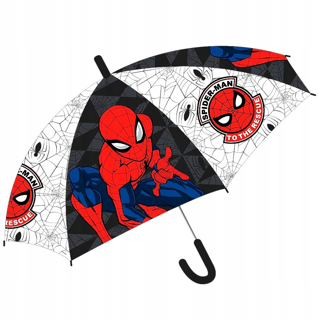 Kinderschirm SPIDER-MAN Transparent H61cm, Ø77cm
