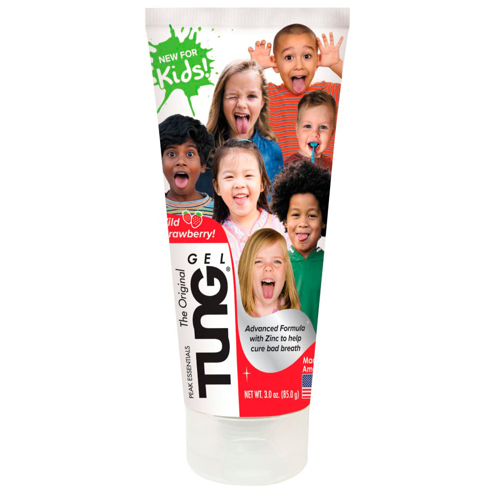 Zungenreiniger-Gel für Kinder TUNG Kids Mild Strawberry 85g