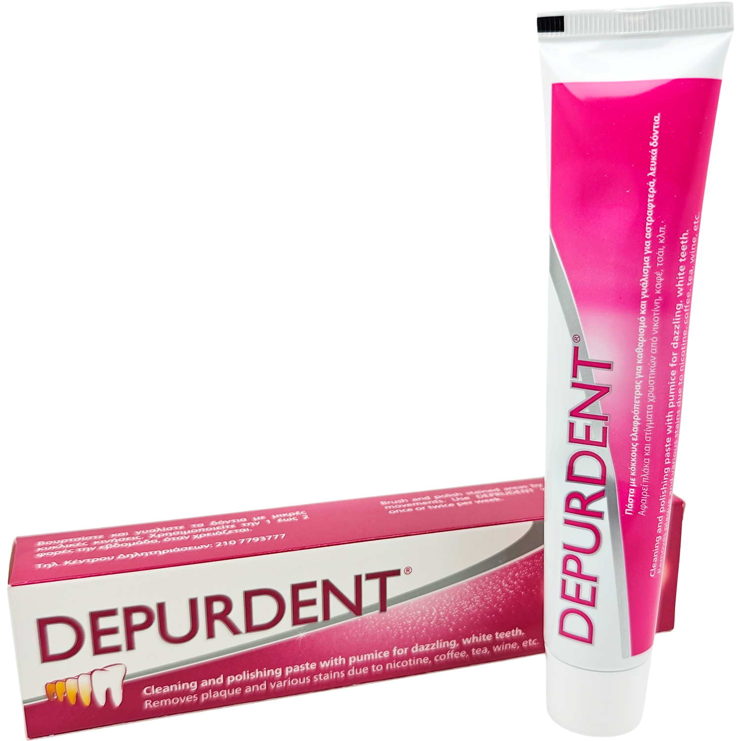 Tandblegning Tandpasta Depurdent Clean & Polish 50 ml