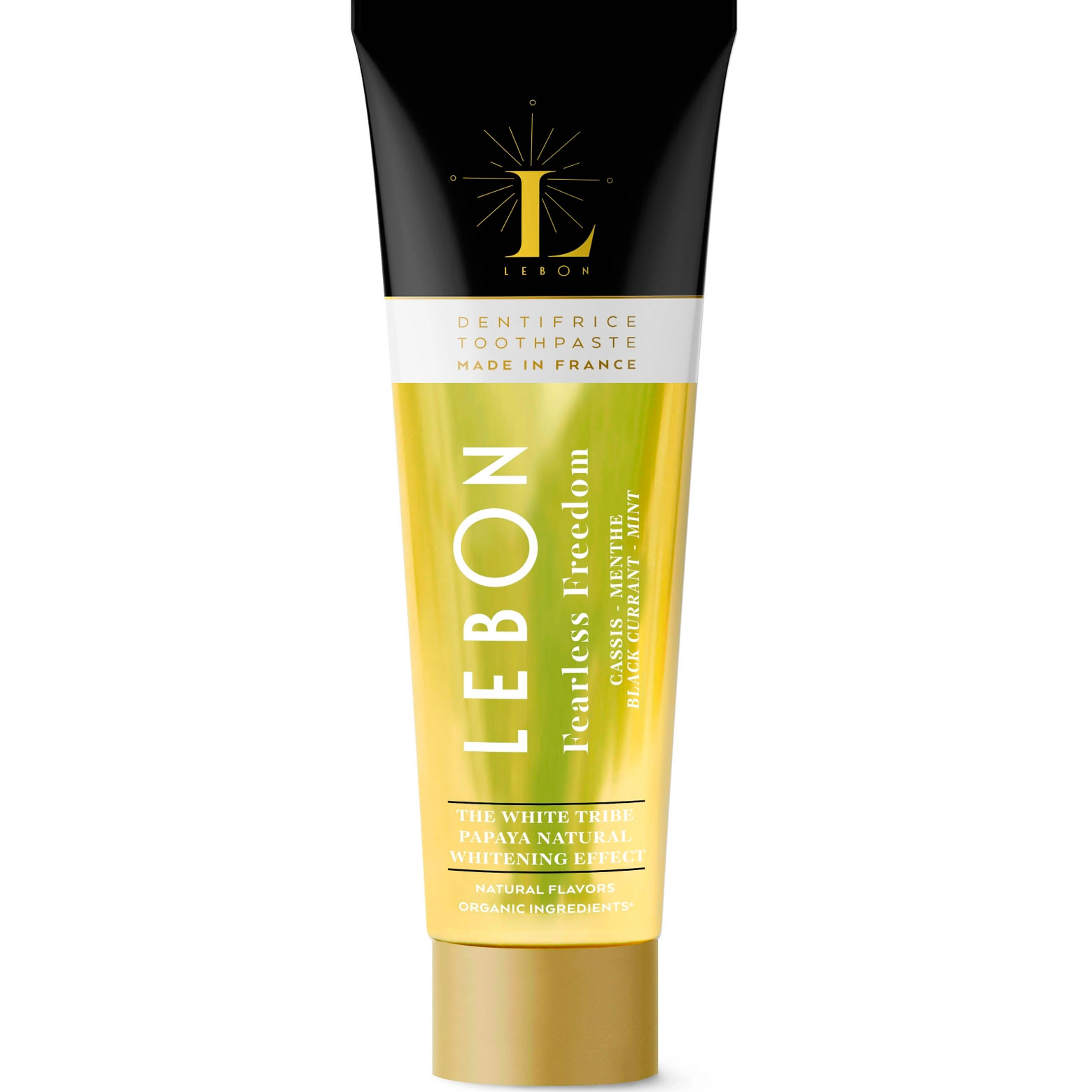 Natürliche Whitening -Zahnpasta LEBON Fearless Freedom 25 ml