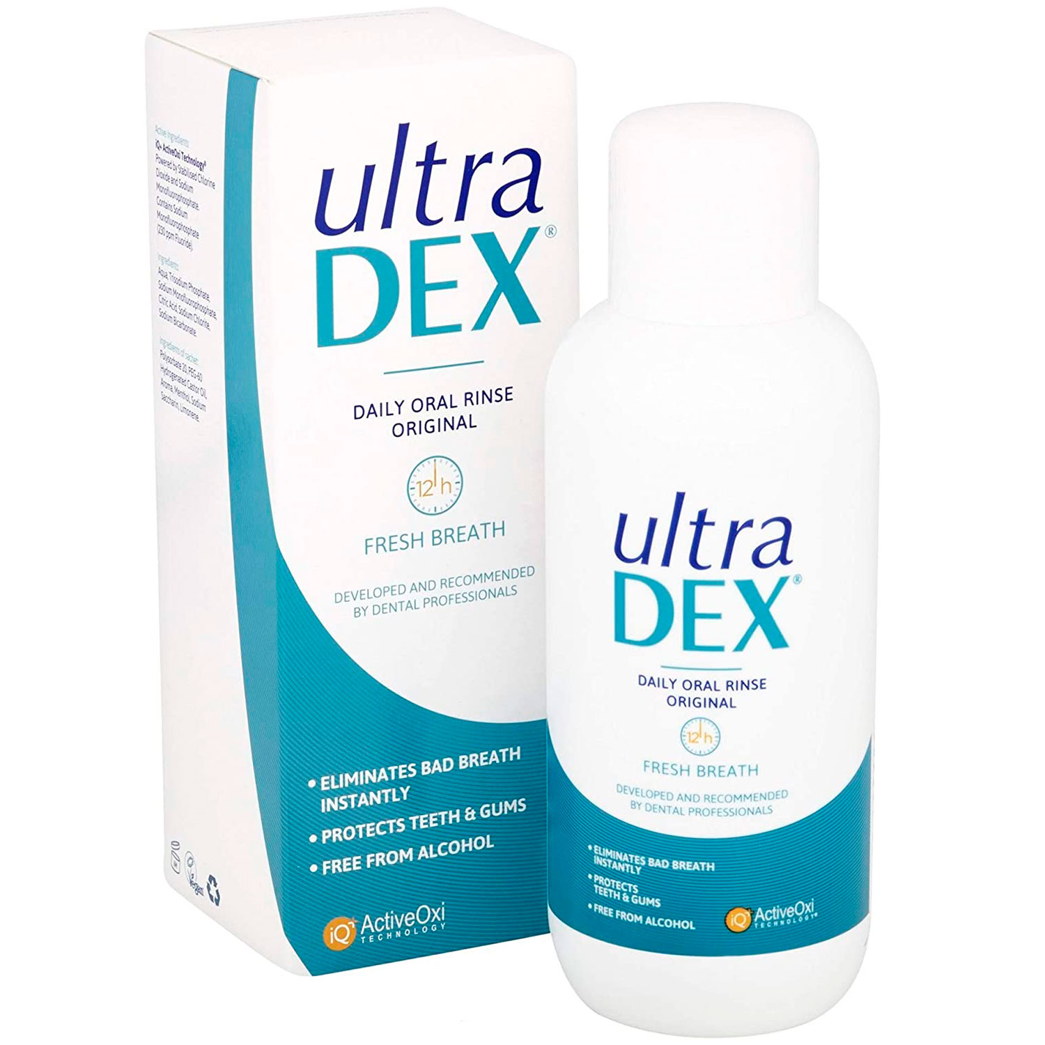 UltraDex Mundwasser Original gegen Mundgeruch 500 ml.