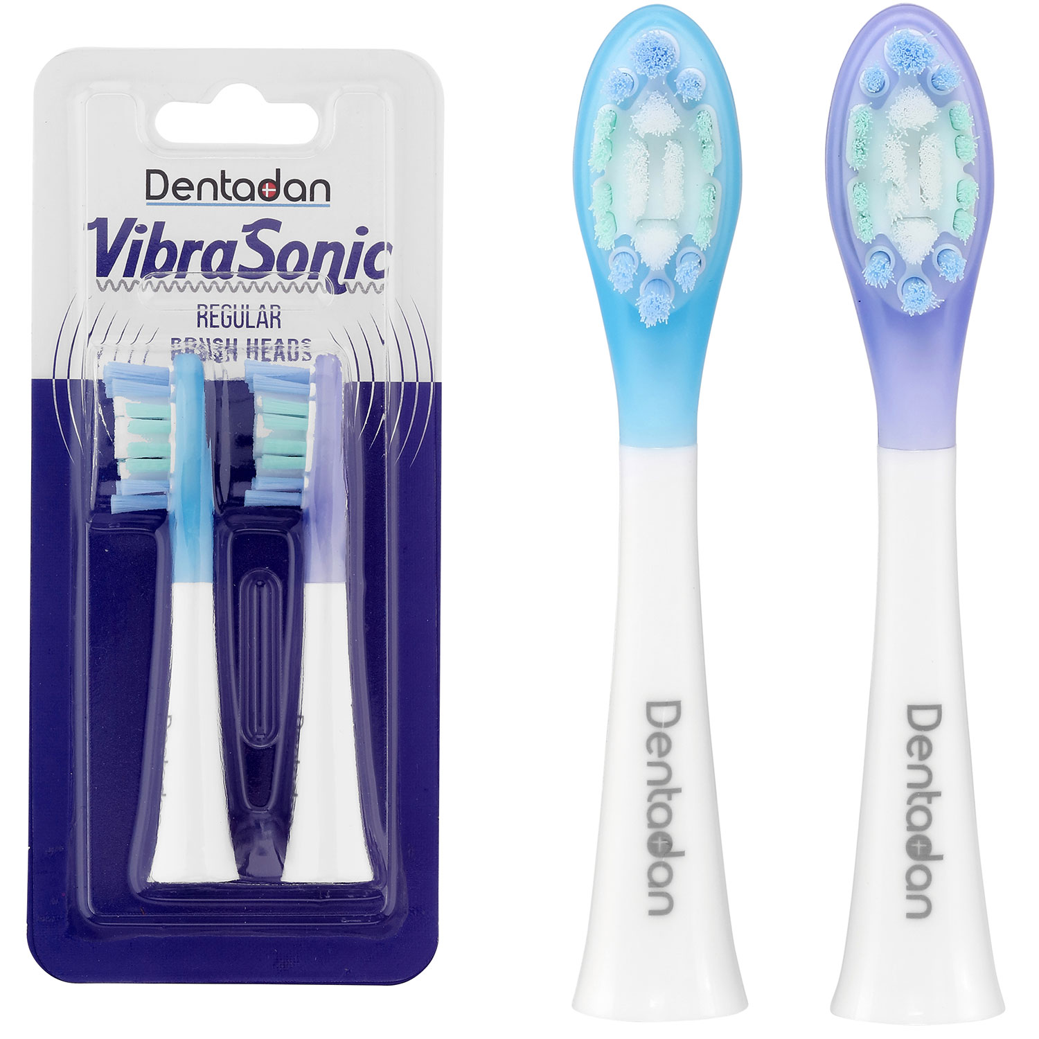 Dentadan VibraSonic Børstehoveder Regular 2 stk.