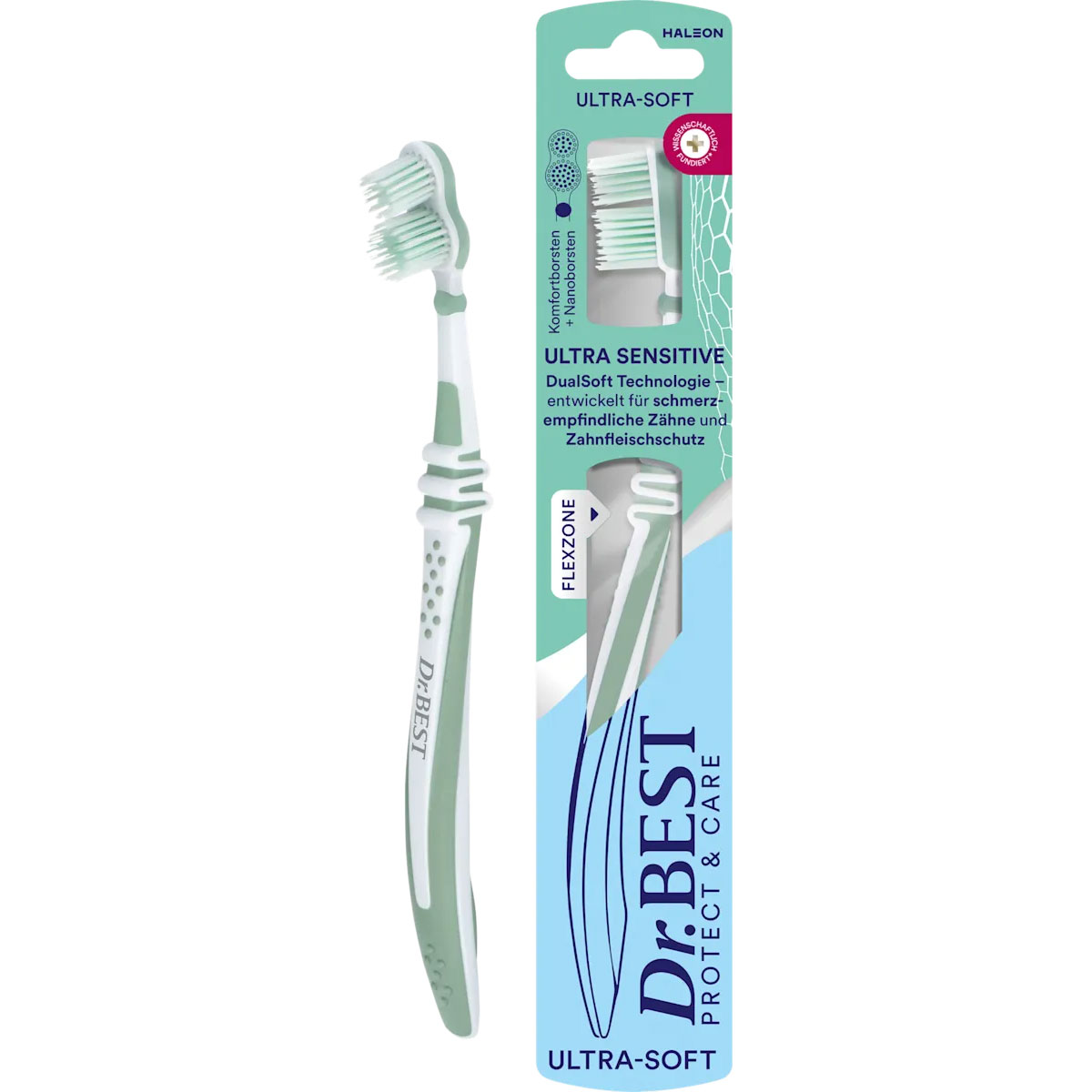 DR. BEST Protect & Care UltraSensitive Zahnbürste Extra Soft