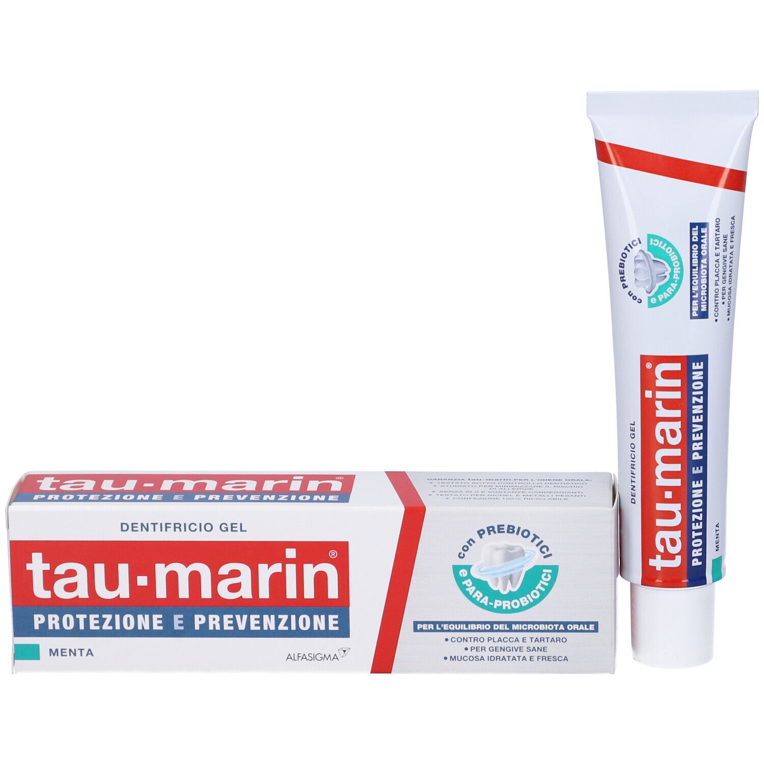 Præ- og Para-probiotisk Tandpasta TAU-MARIN Protection & Prevention 75 ml
