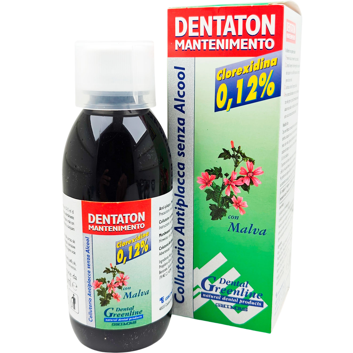 Klorhexidin Mundskyl 0.12 % DENTATON Anti-plaque 200 ml