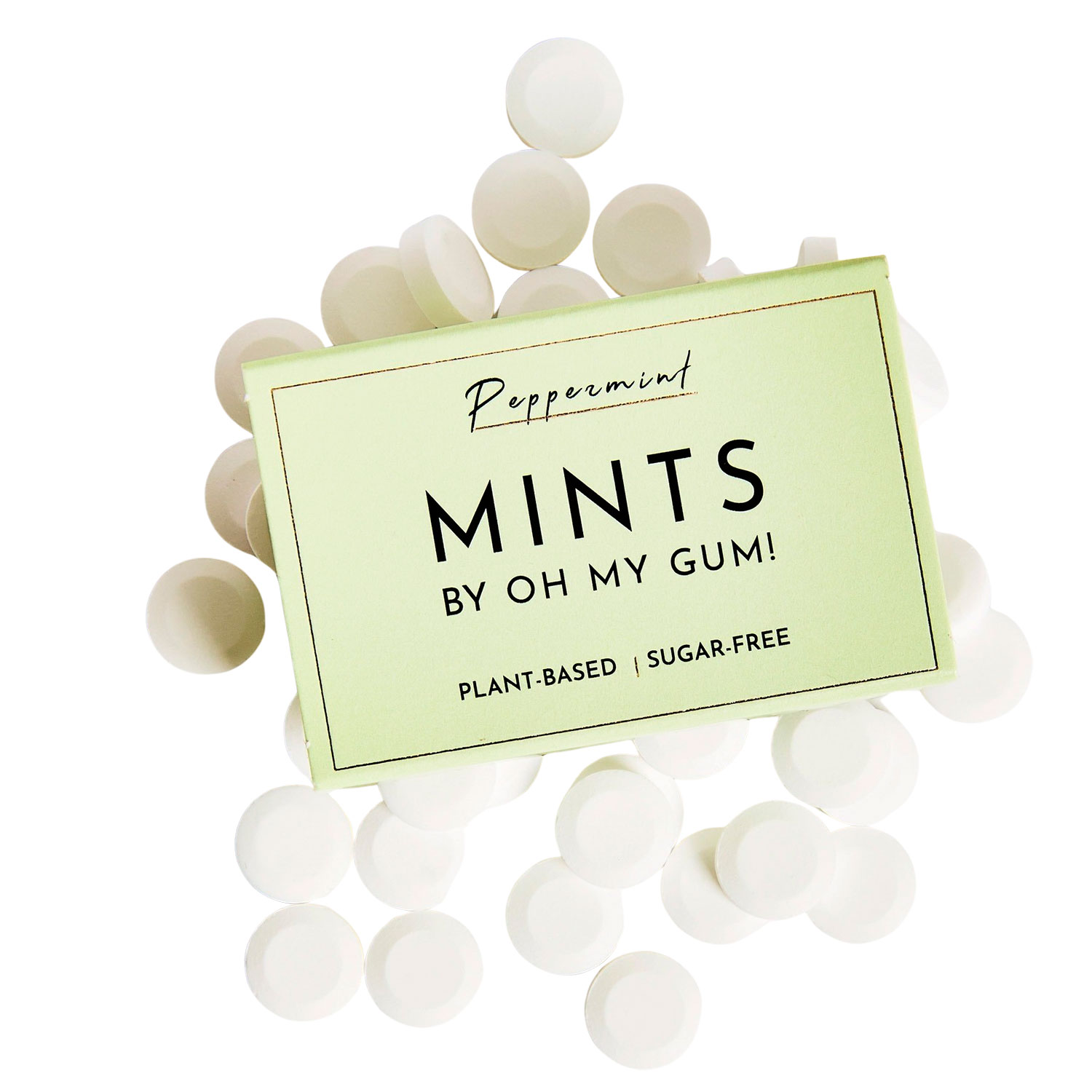 Pflanzenbasierte Pastillen OH MY GUM! Mint 18g