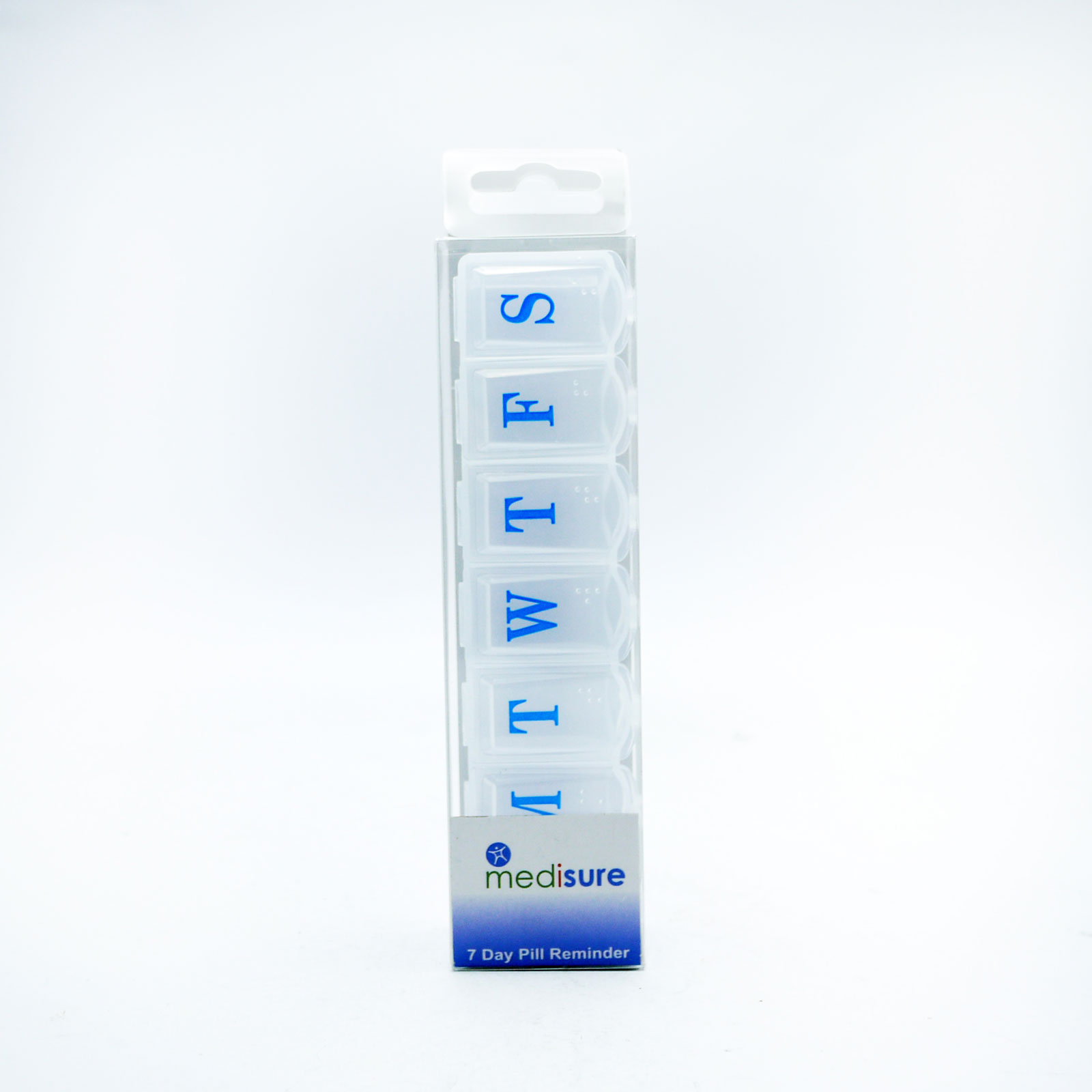 Pilleboks MEDISURE 7 Day Pill Reminder Wöchentlicher Pillenbehälter