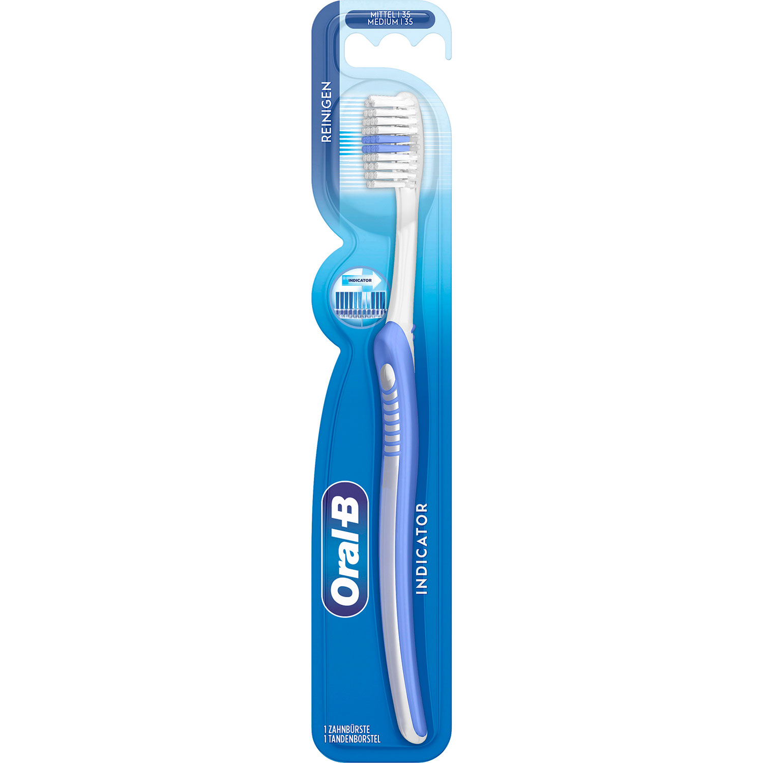 Oral-B Zahnbürste 1-2-3 Indikator Medium 35
