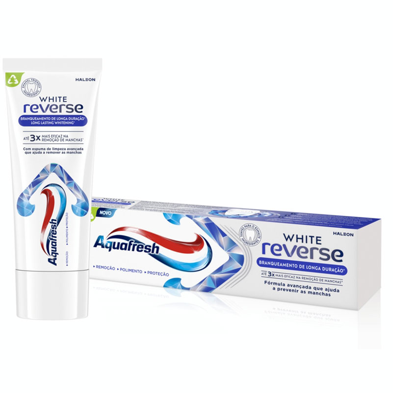Aquafresh White Reverse Tandpasta Avanceret whitening med synlige resultater - Aquafresh Tandpasta