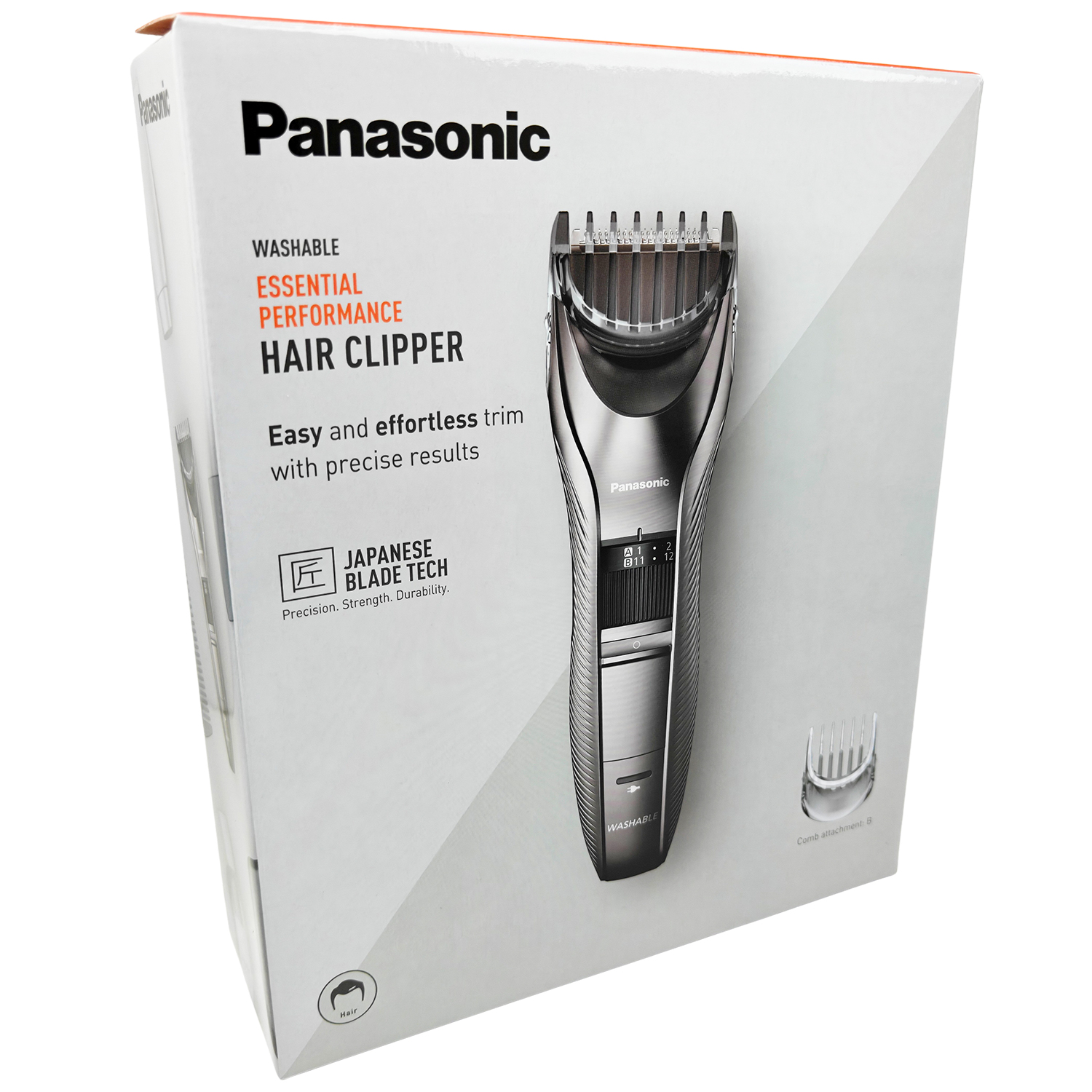 Panasonic ER-GC63-H503 Haar- und Barttrimmer 39 Längeneinstellungen, 0,5-20 mm