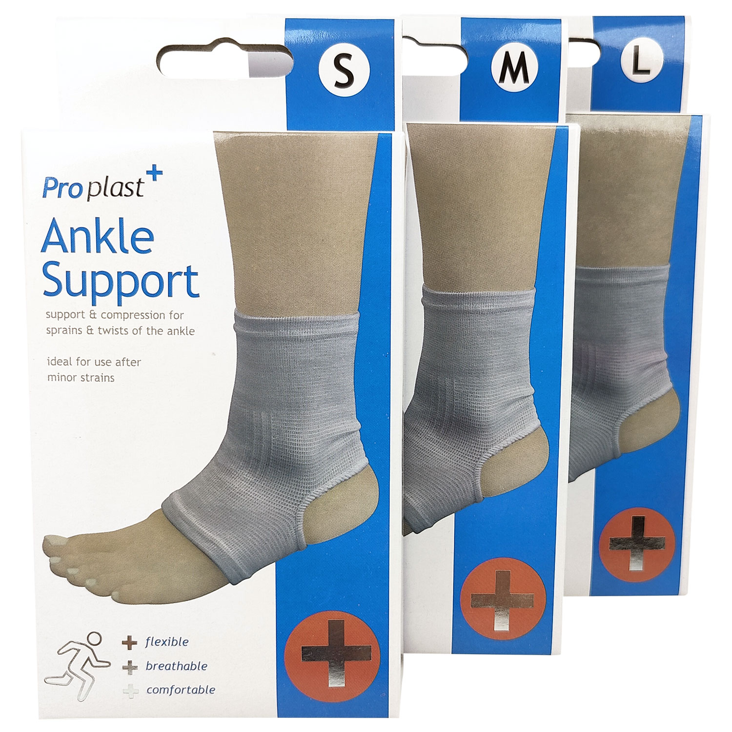 Knöchelbandage Proplast+ Knöchelstützbandage SMALL