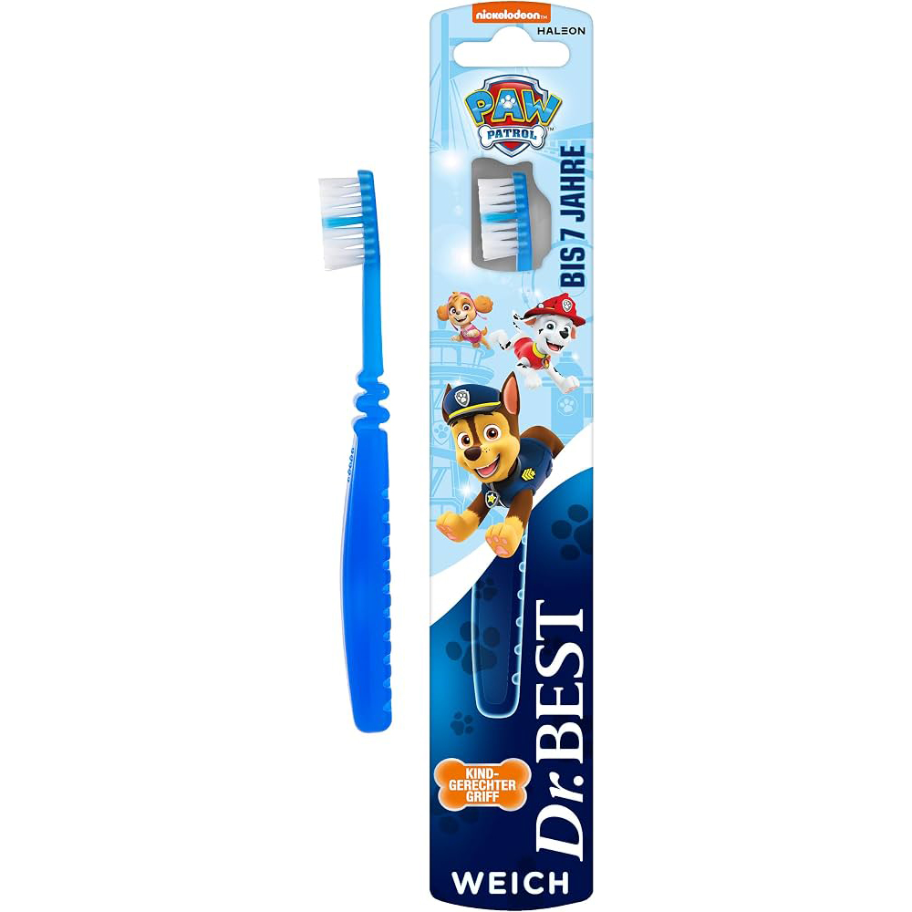 Dr. BEST Paw Patrol Kinderzahnbürste Soft 07 Jahre PINK