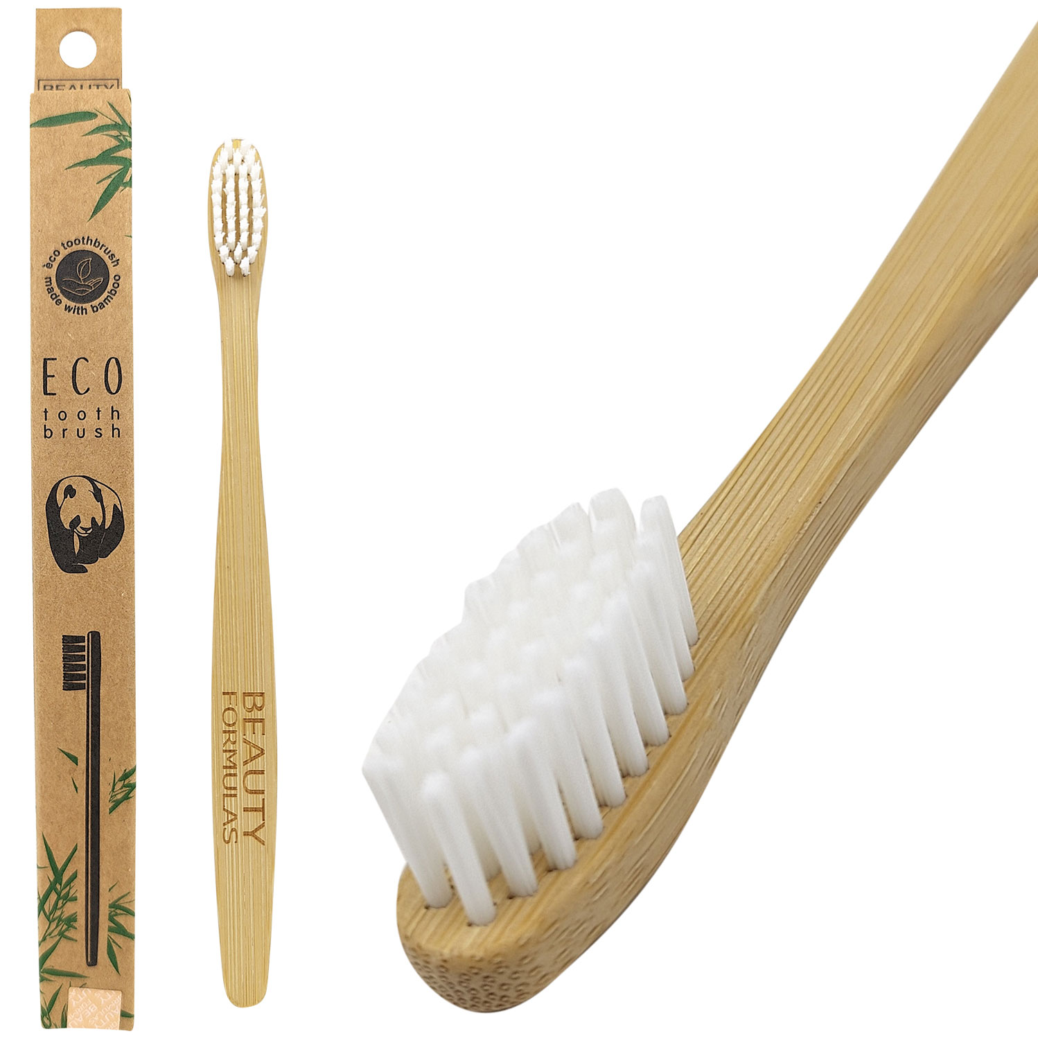 Bambuszahnbürste Beauty Formulas Eco