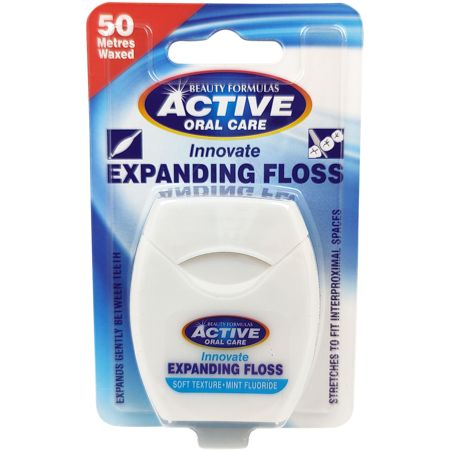 Tandtråd Active Oral Care EXPANDING Fluor + Mint