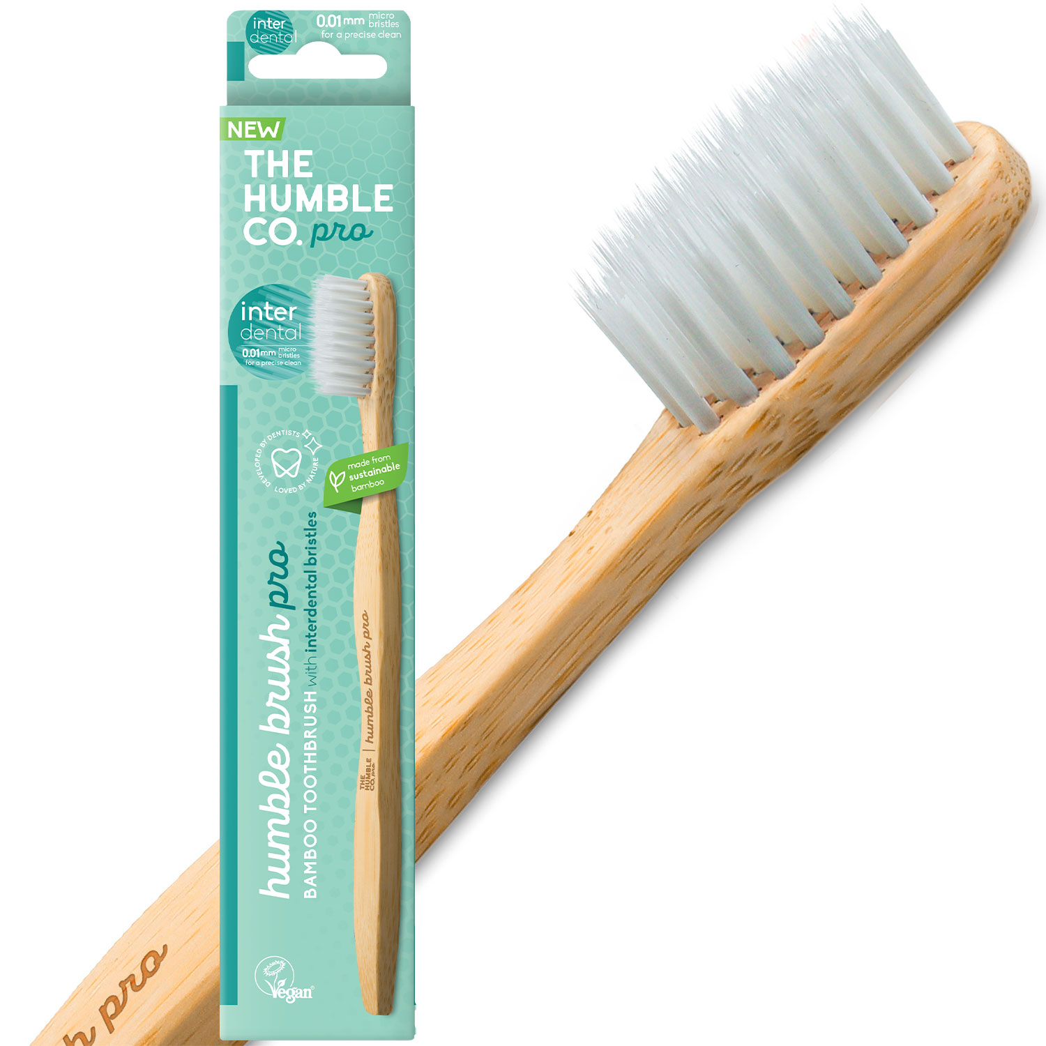 Bambus Tandbørste Humble Co. PRO Interdental