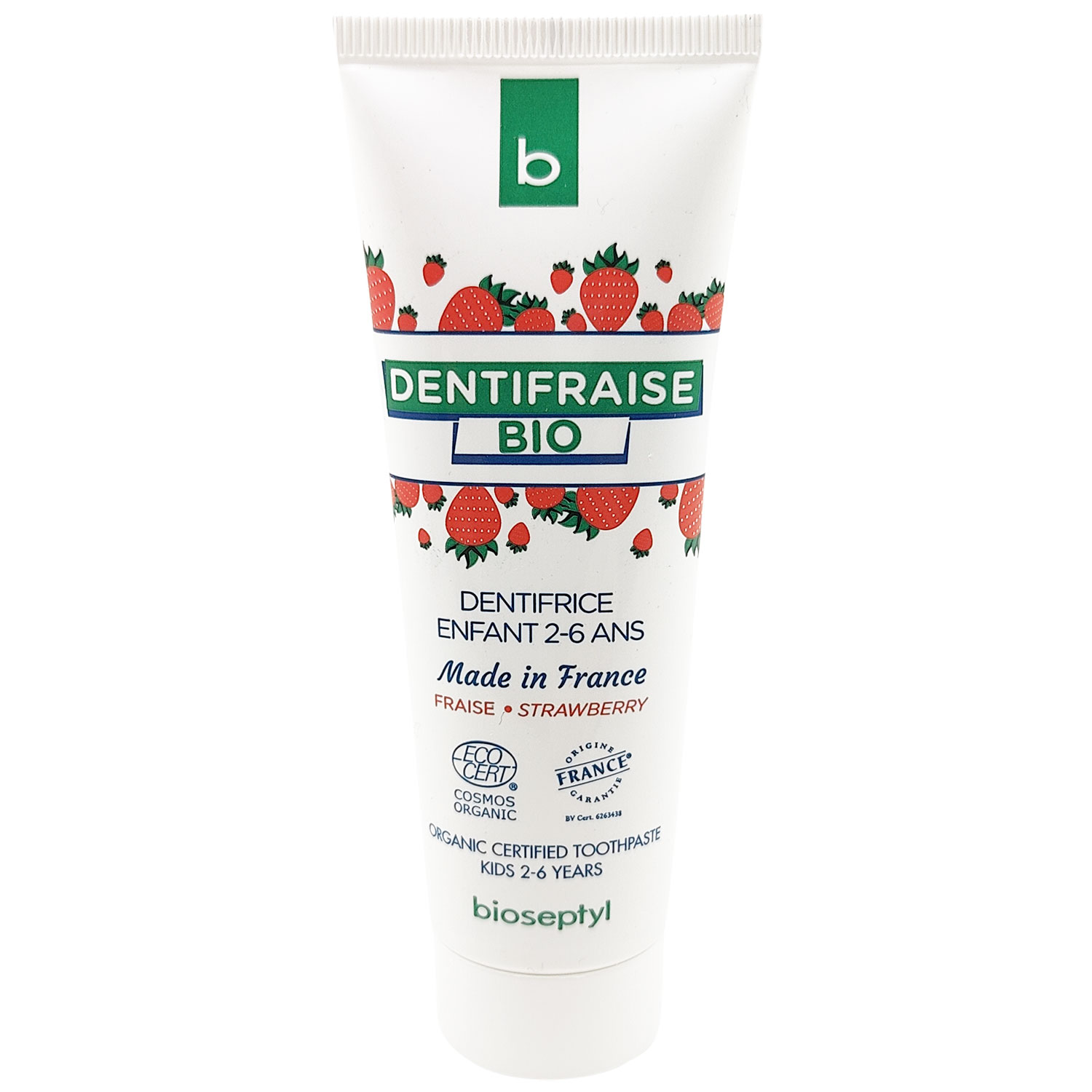 Bio-Kinderzahnpasta Bioseptyl Strawberry