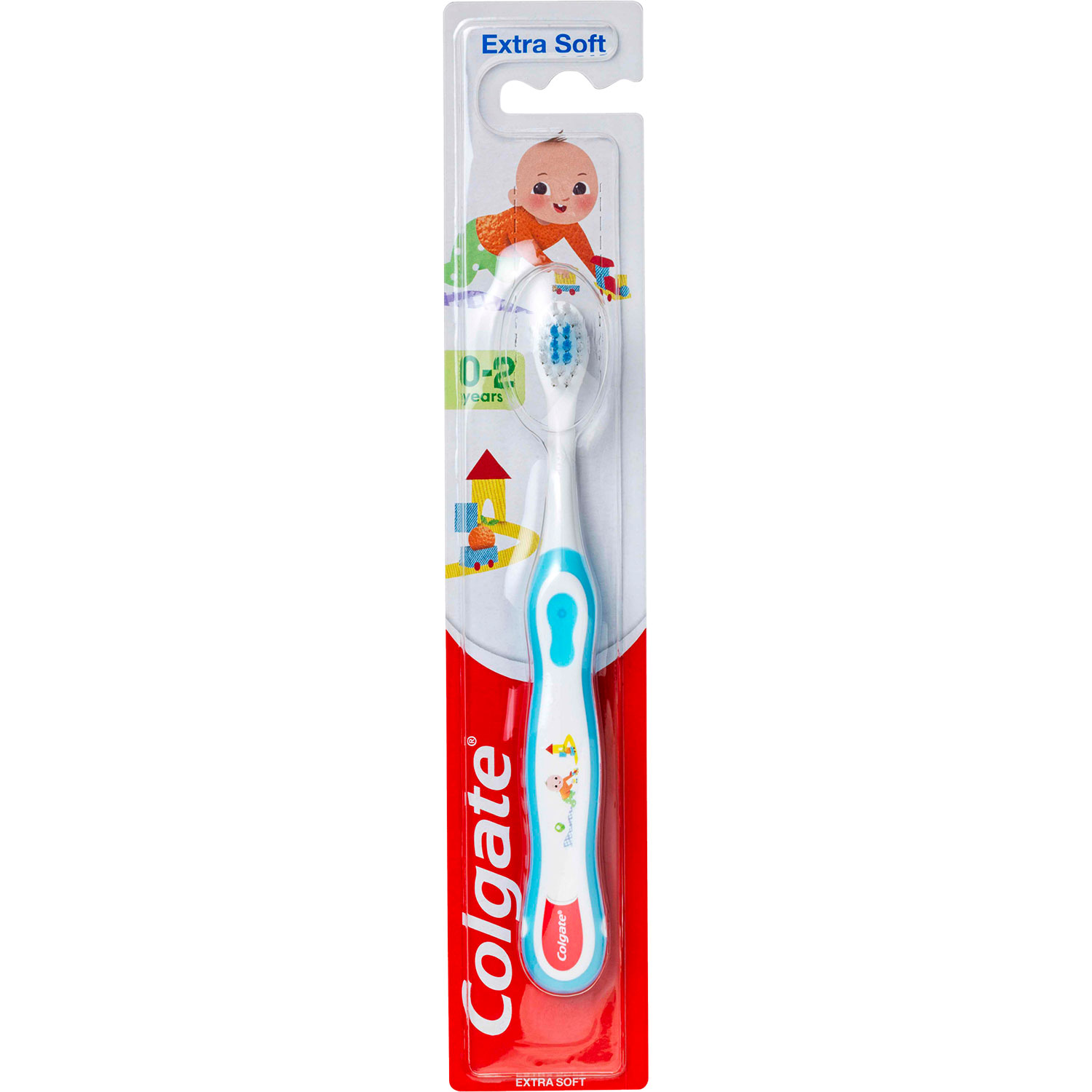 Colgate Børnetandbørste Smile Baby 0-2 år BLÅ