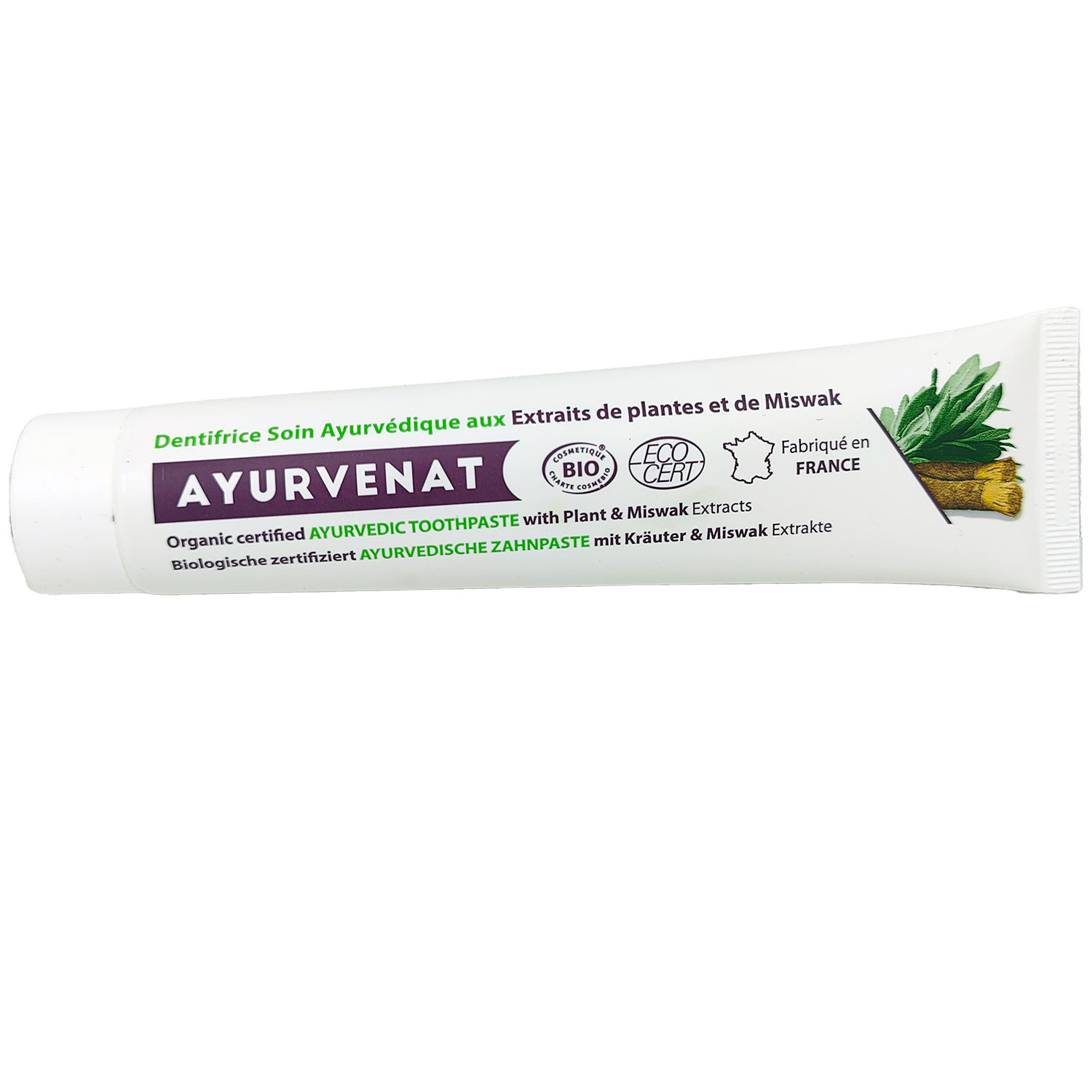 Bio-Miswak-Zahnpasta AYURVENAT 75 ml