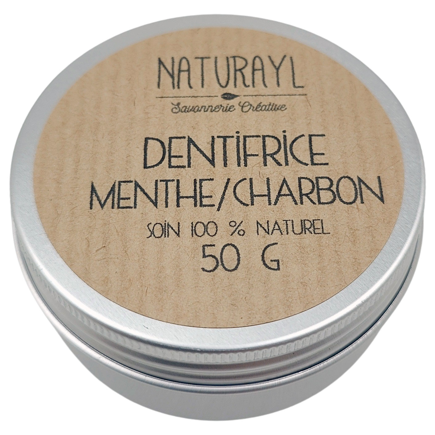 Naturkohle-Zahnpasta Naturayl Carbon Mint