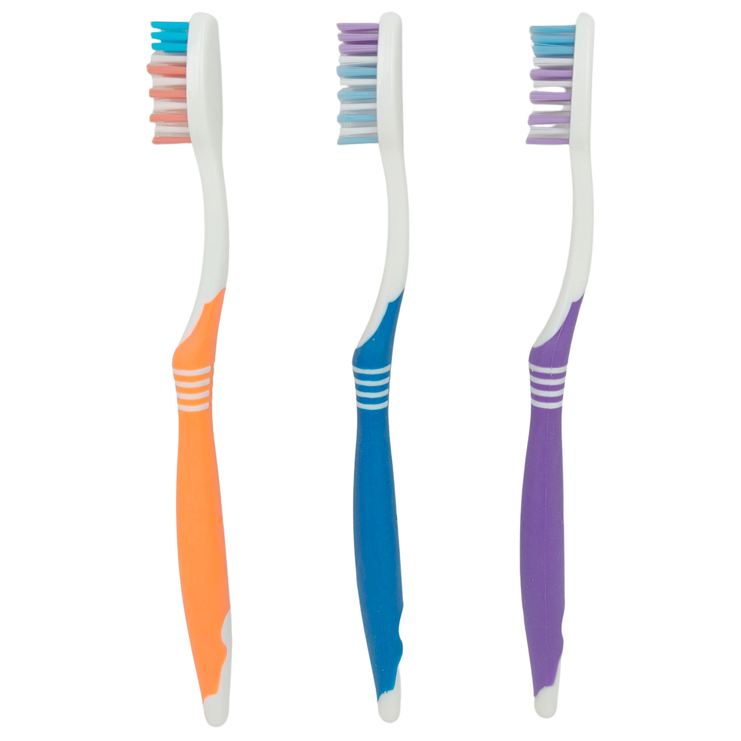 3 stk. Tandbørster Active Oral Care Control Action Medium