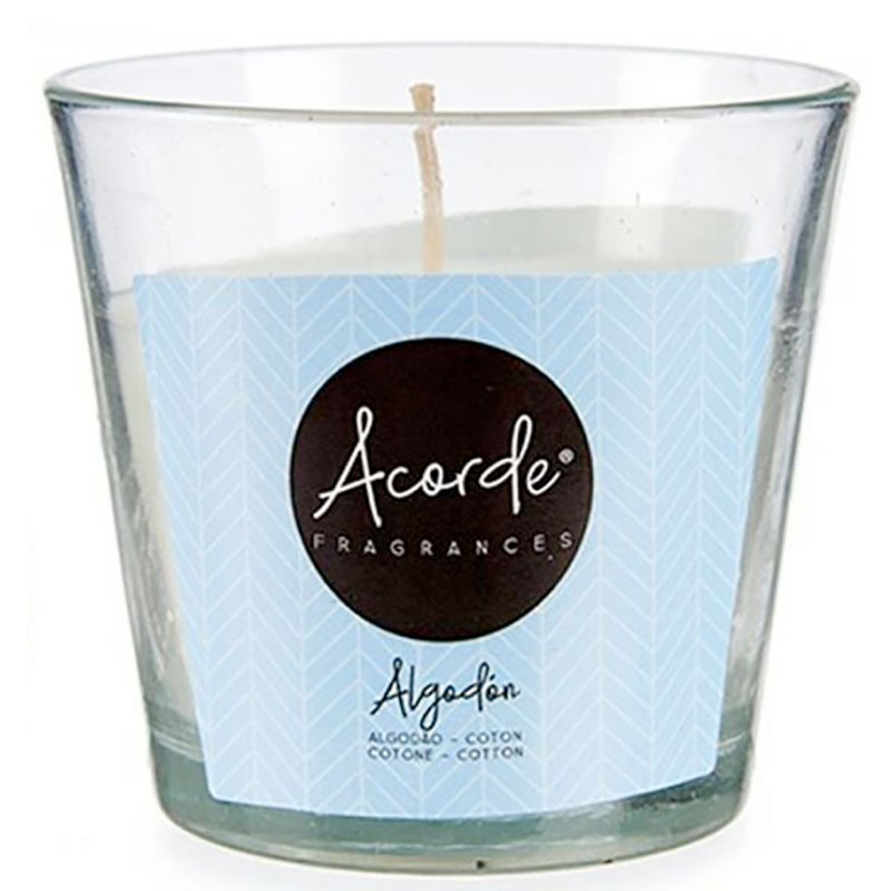 Duftlys Glas Acorde COTTON 28 Timer
