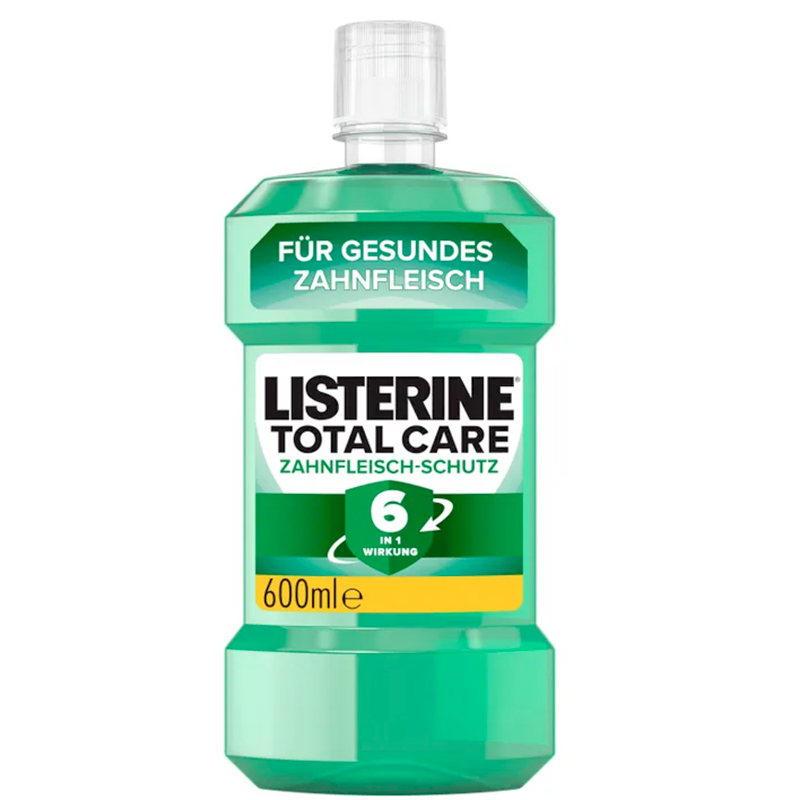 Listerine 600 ml. Mundskyl Total Care Gum Protect