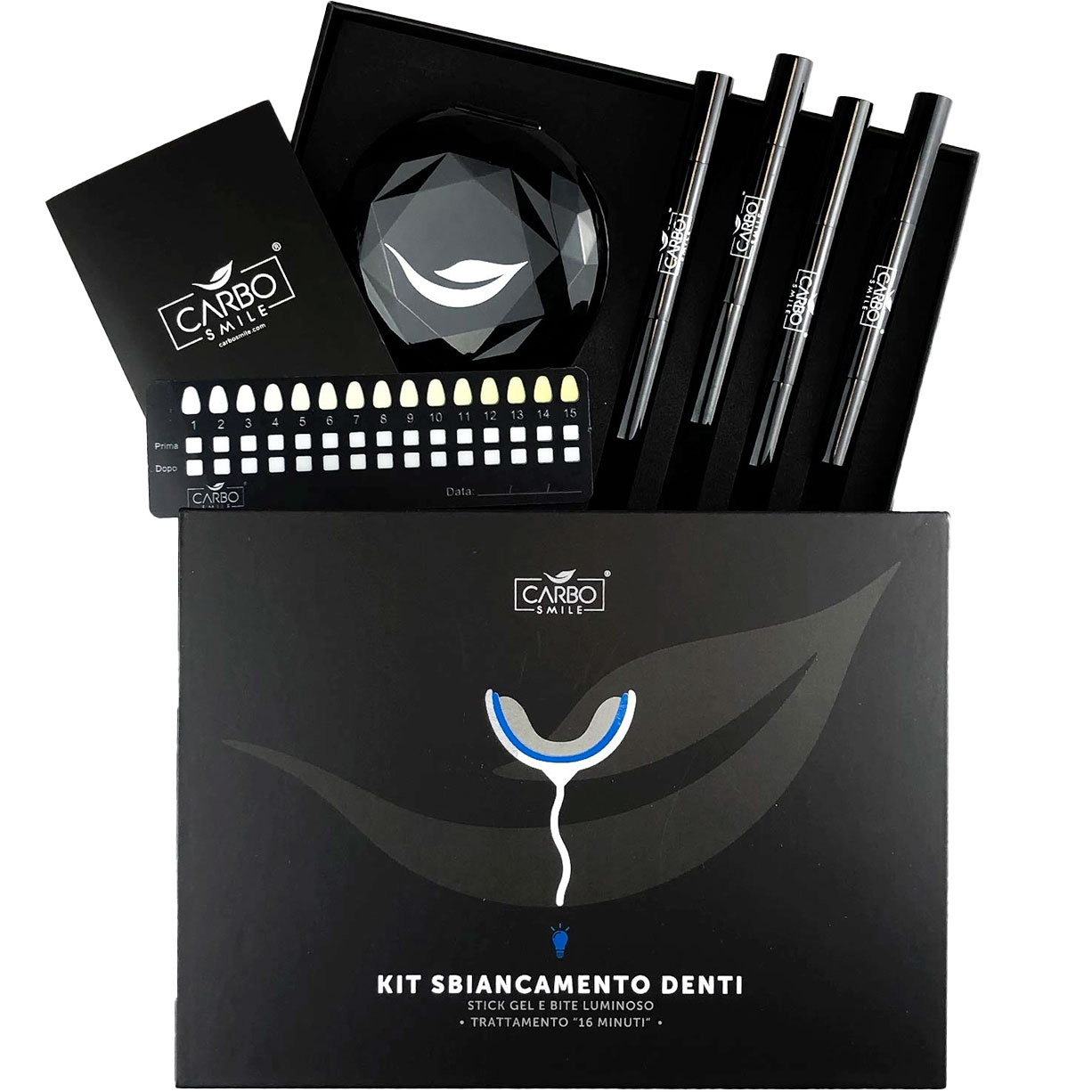 Zahnaufhellungsset Carbo Smile Whitening
