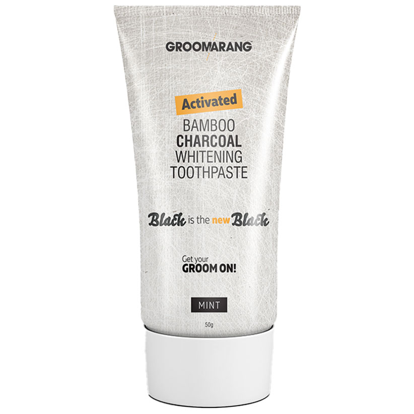 Whitening Tandpasta Groomarang Charcoal Mint 50 ml. - Groomarang Tandpasta