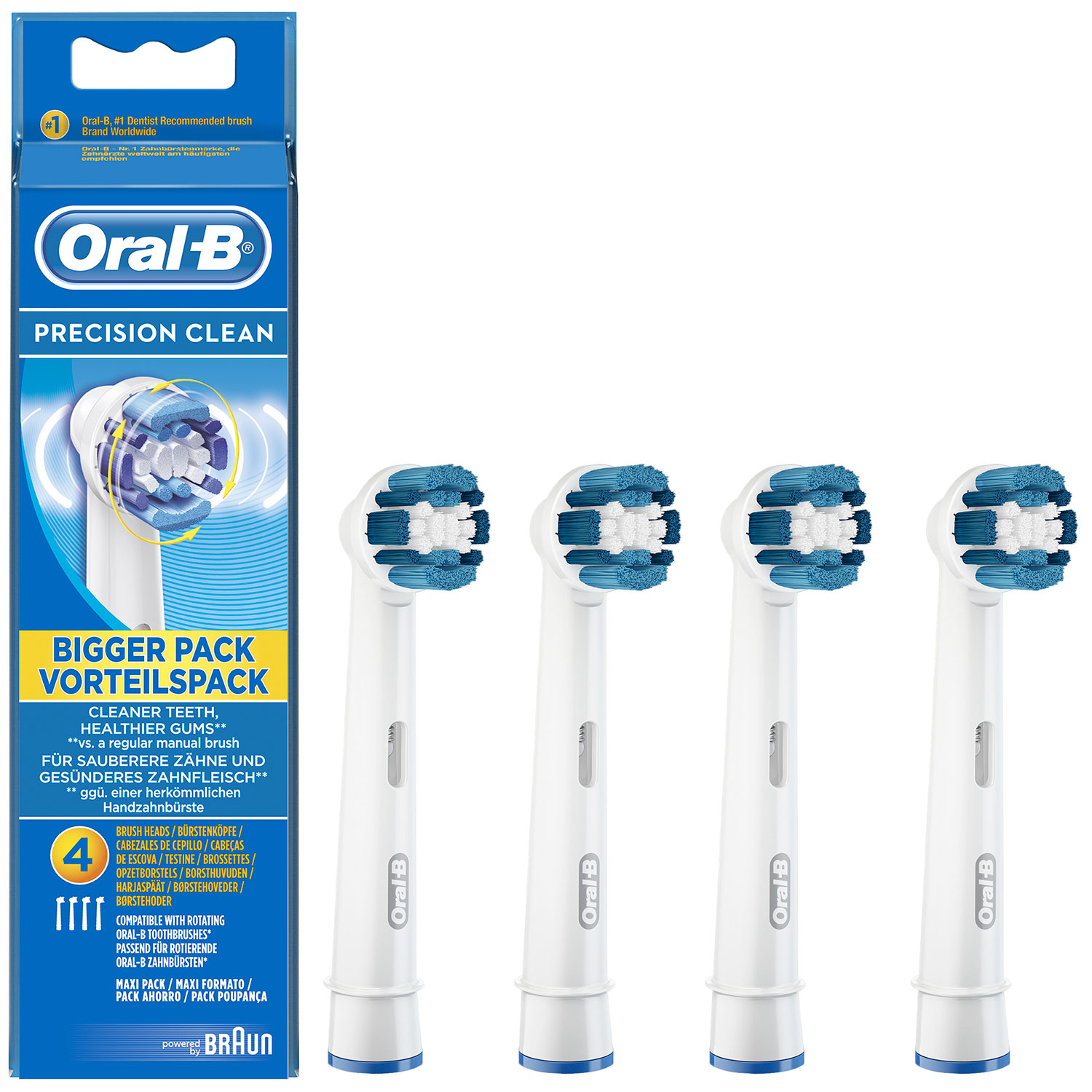 Oral-B Precision Clean Bürstenköpfe ORIGINAL 4 Stk.