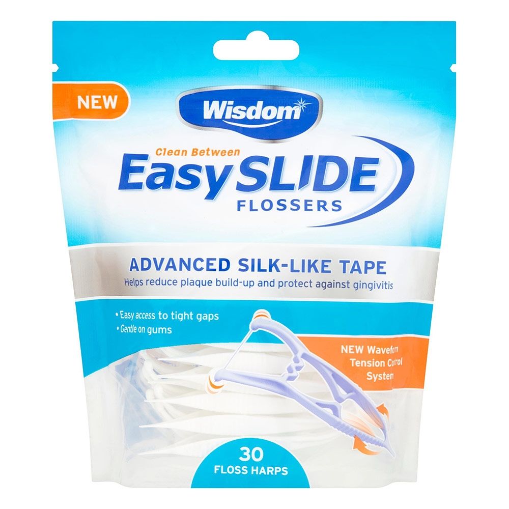 Zahnseidenklammern Wisdom Easy Slide Tensioning 30 Stk.