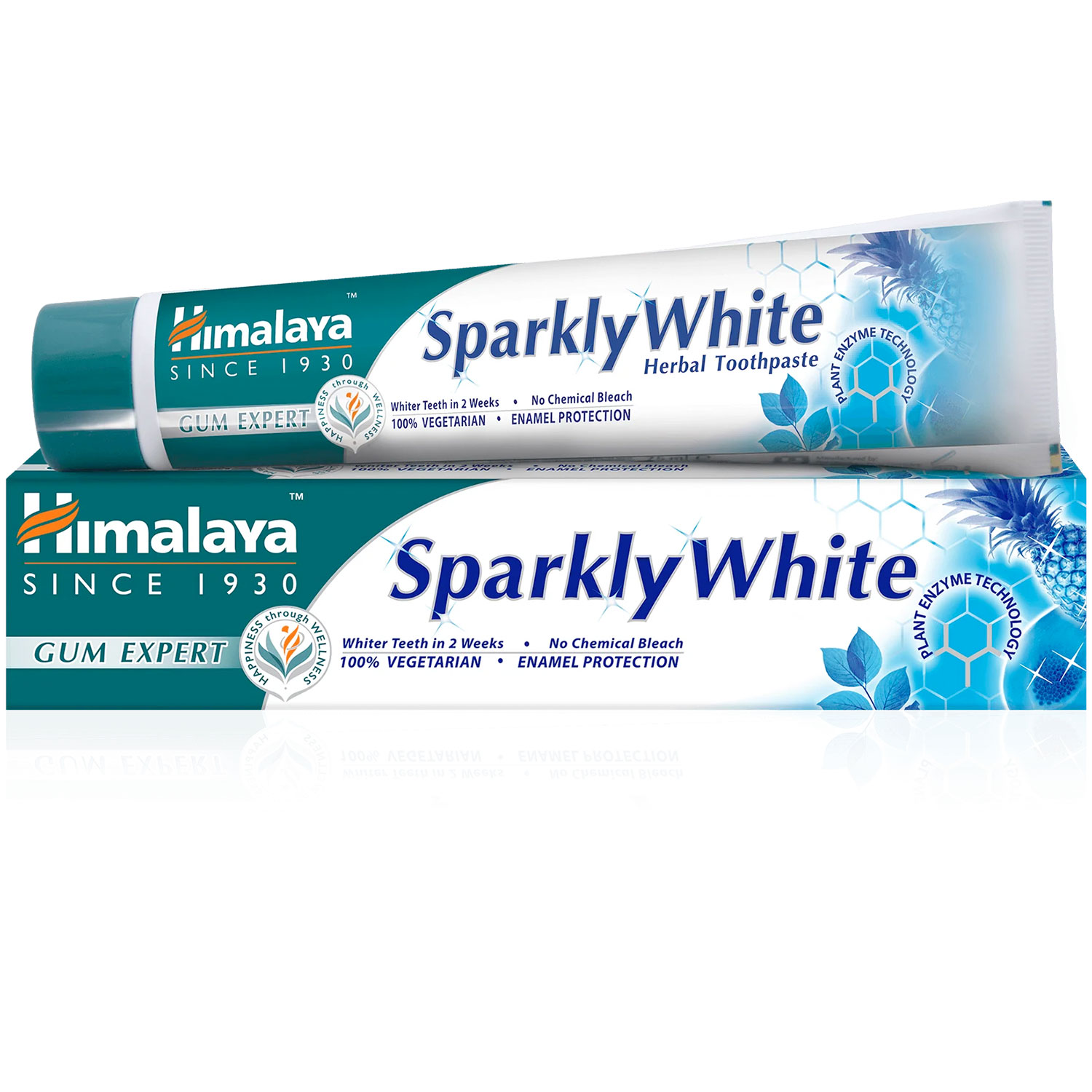 Herbal Tandpasta Himalaya Gum Expert Sparkly White 75 ml.