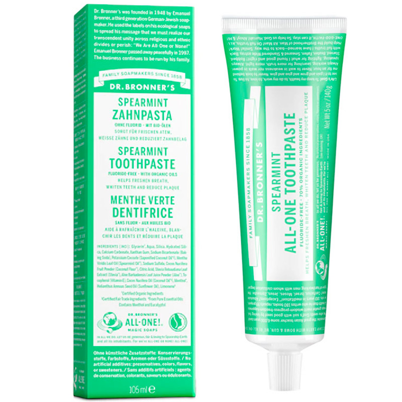 Dr. Bronner's All One Zahnpasta Spearmint 105 ml