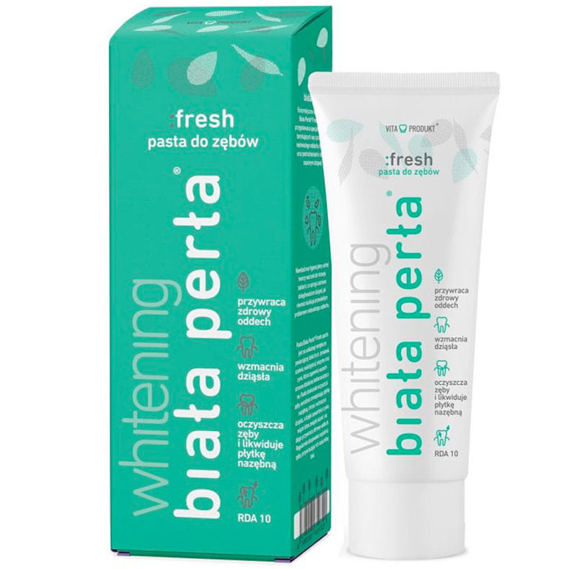 Whitening Tandpasta BIALA PERLA White & Fresh Moringa 75 ml.