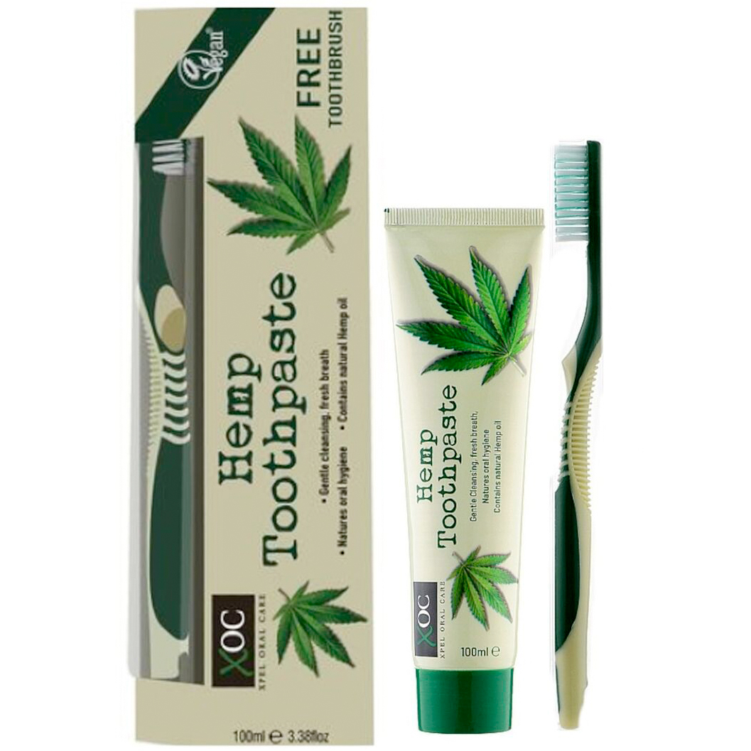 XOC Hemp Tandpasta 100 ml + Tandbørste