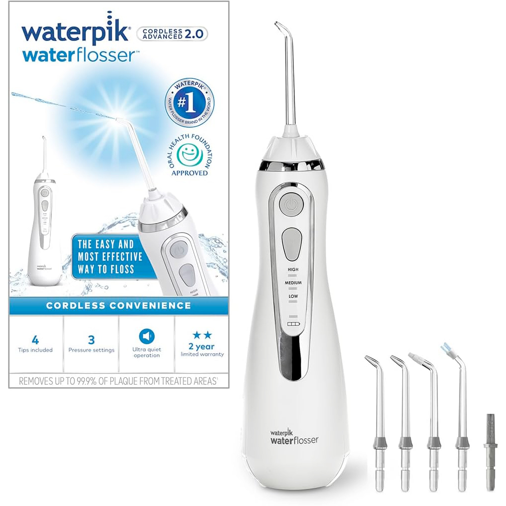 Waterpik Cordless Advanced 2.0 Bærbar Mundskyller NY Model
