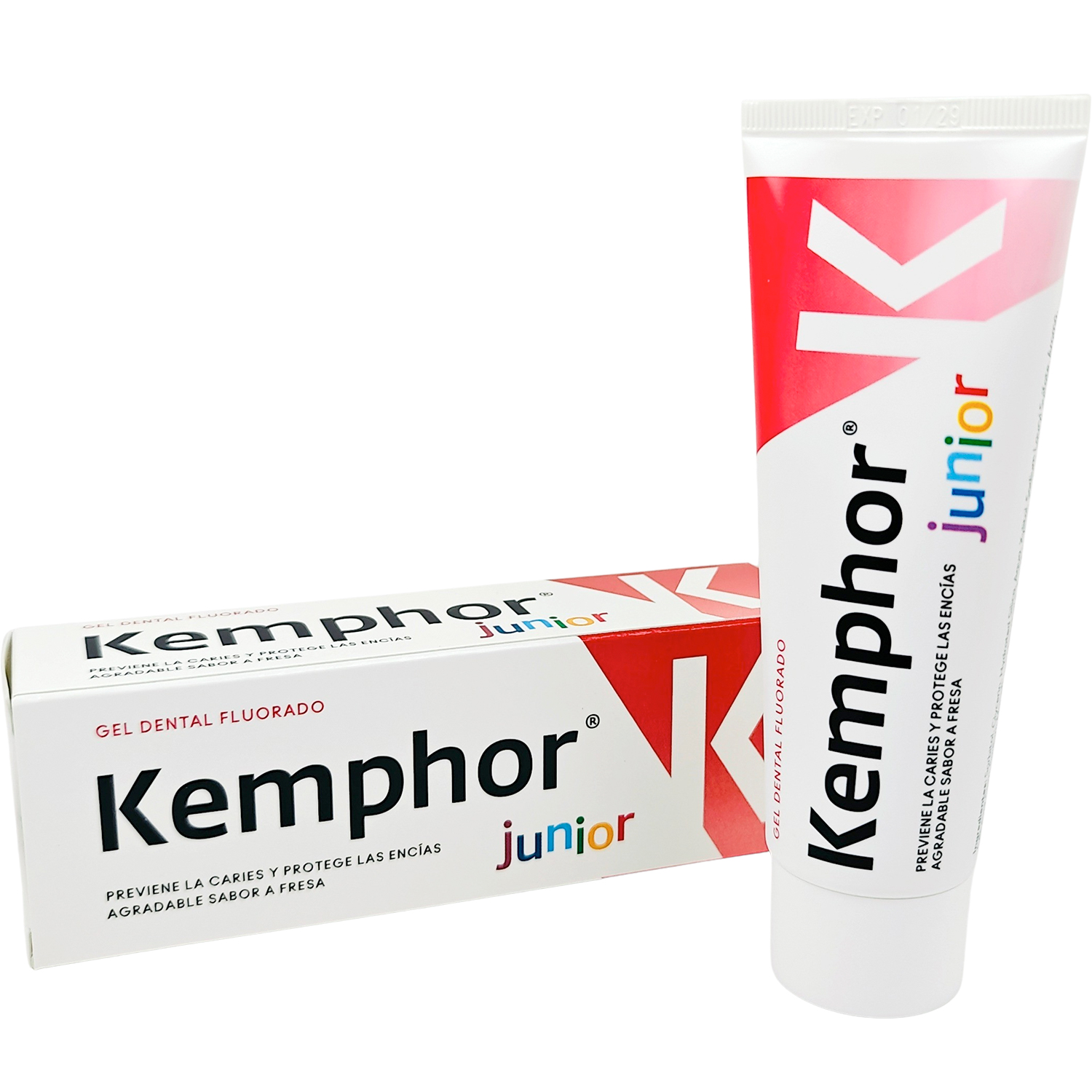 Børnetandpasta KEMPHOR Junior Gel Xylitol 75 ml