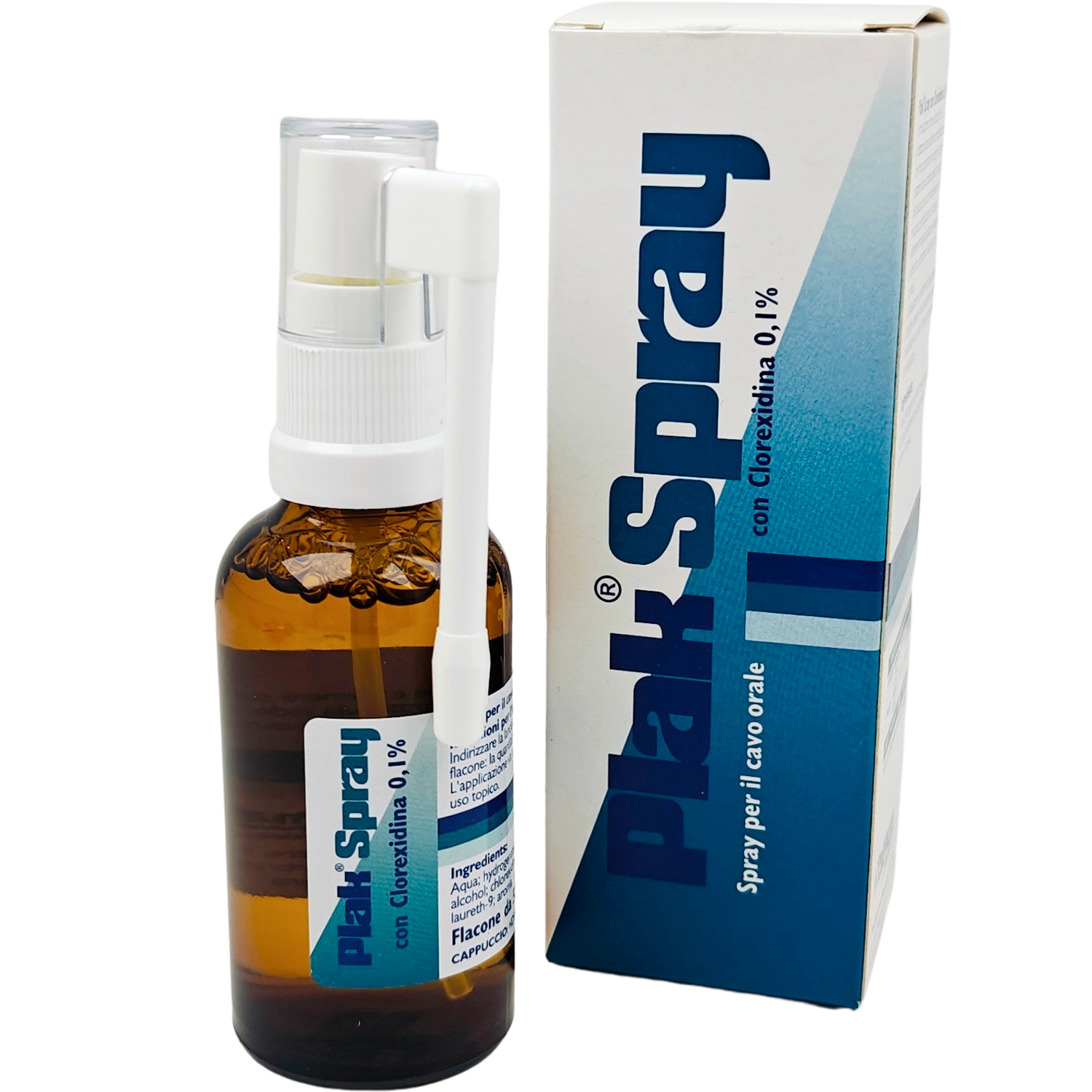 Chlorhexedin Mundspray 0,10 % Polifarma Benessere PLAK 50 ml