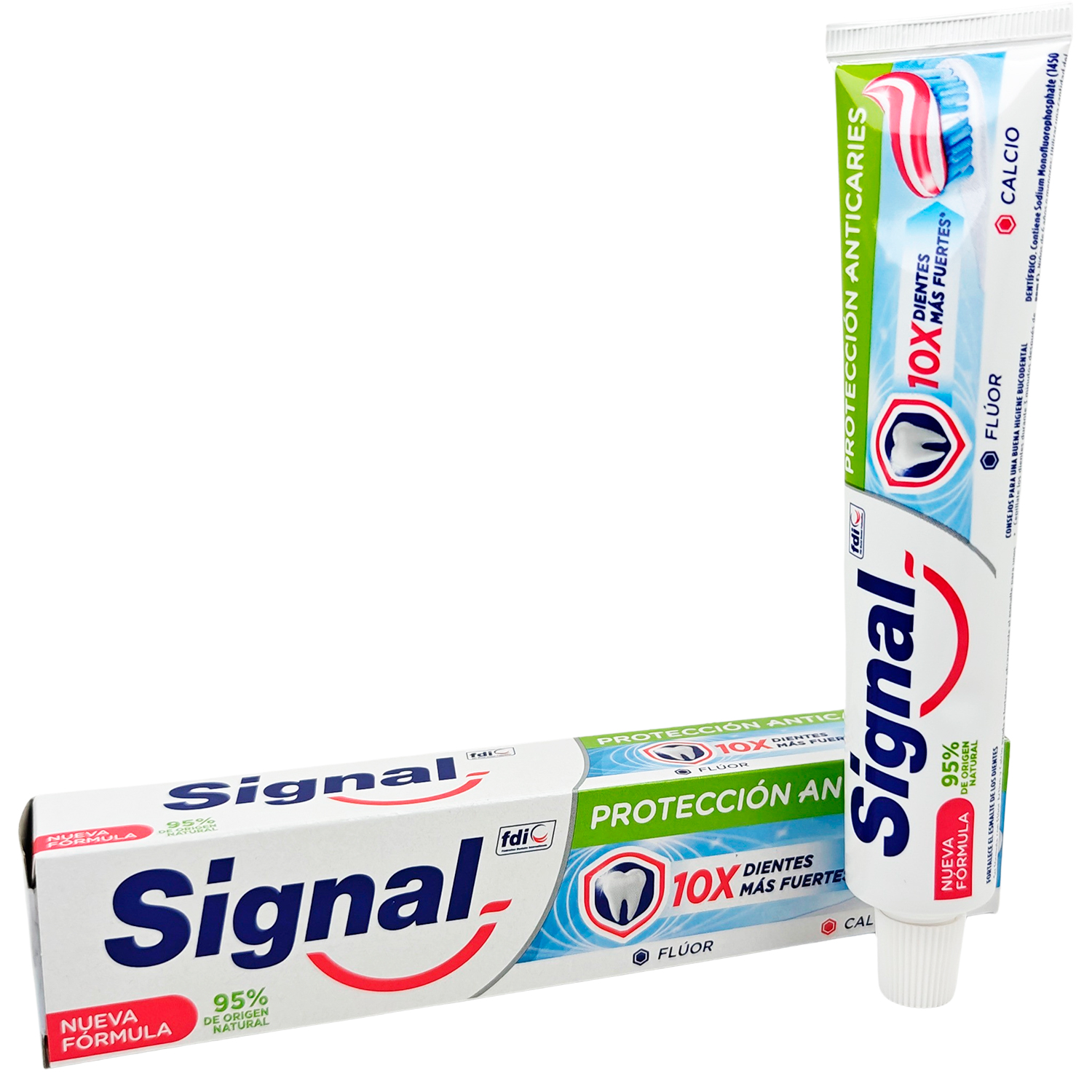 SIGNAL Anti-Cavity Protection Fluor & Calcium Tandpasta 75 ml