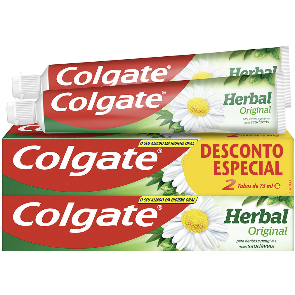 Colgate Zahnpasta 2 x 75 ml Herbal Original