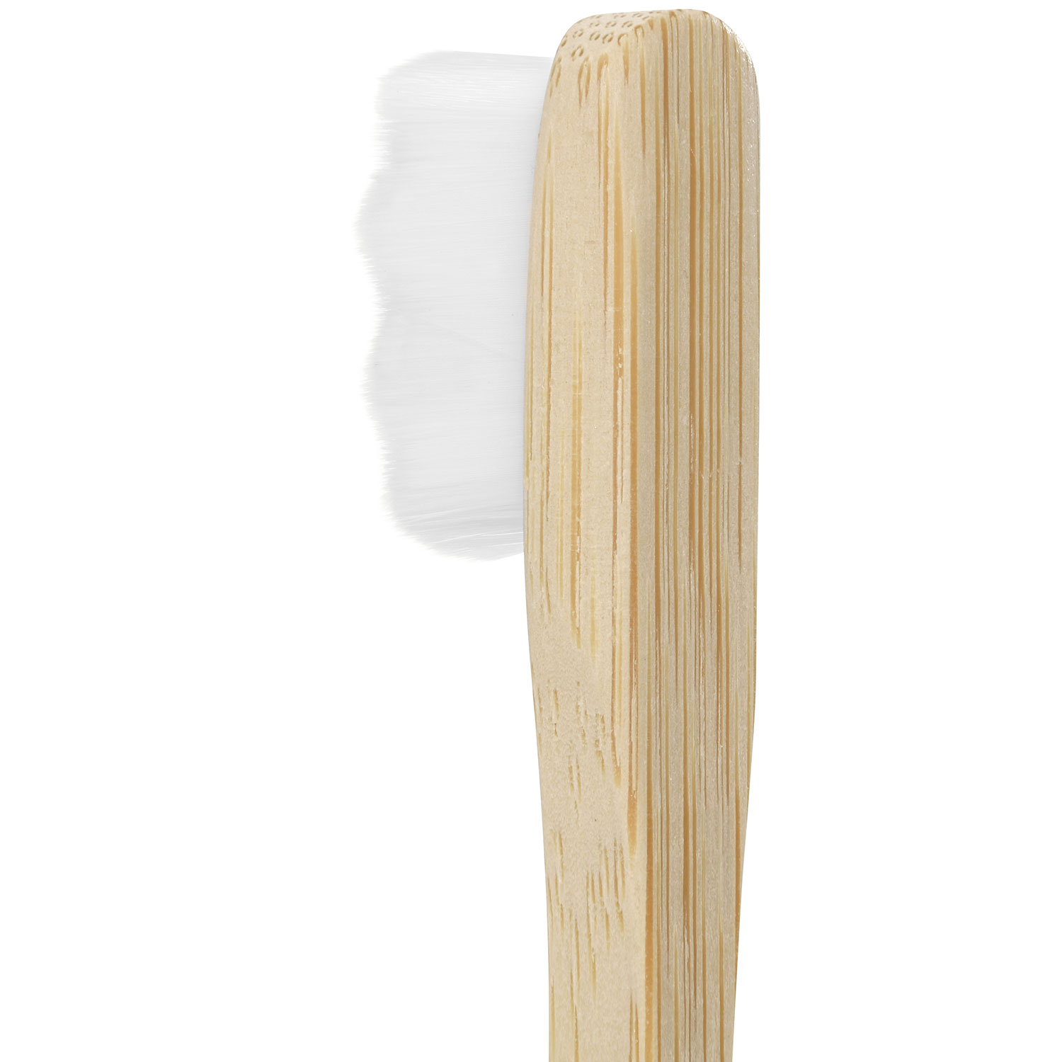 Super Ultra Soft Bambus Tandbørste Dentarado Micron 10.000 HVID - Tandbørster fra Dentarado