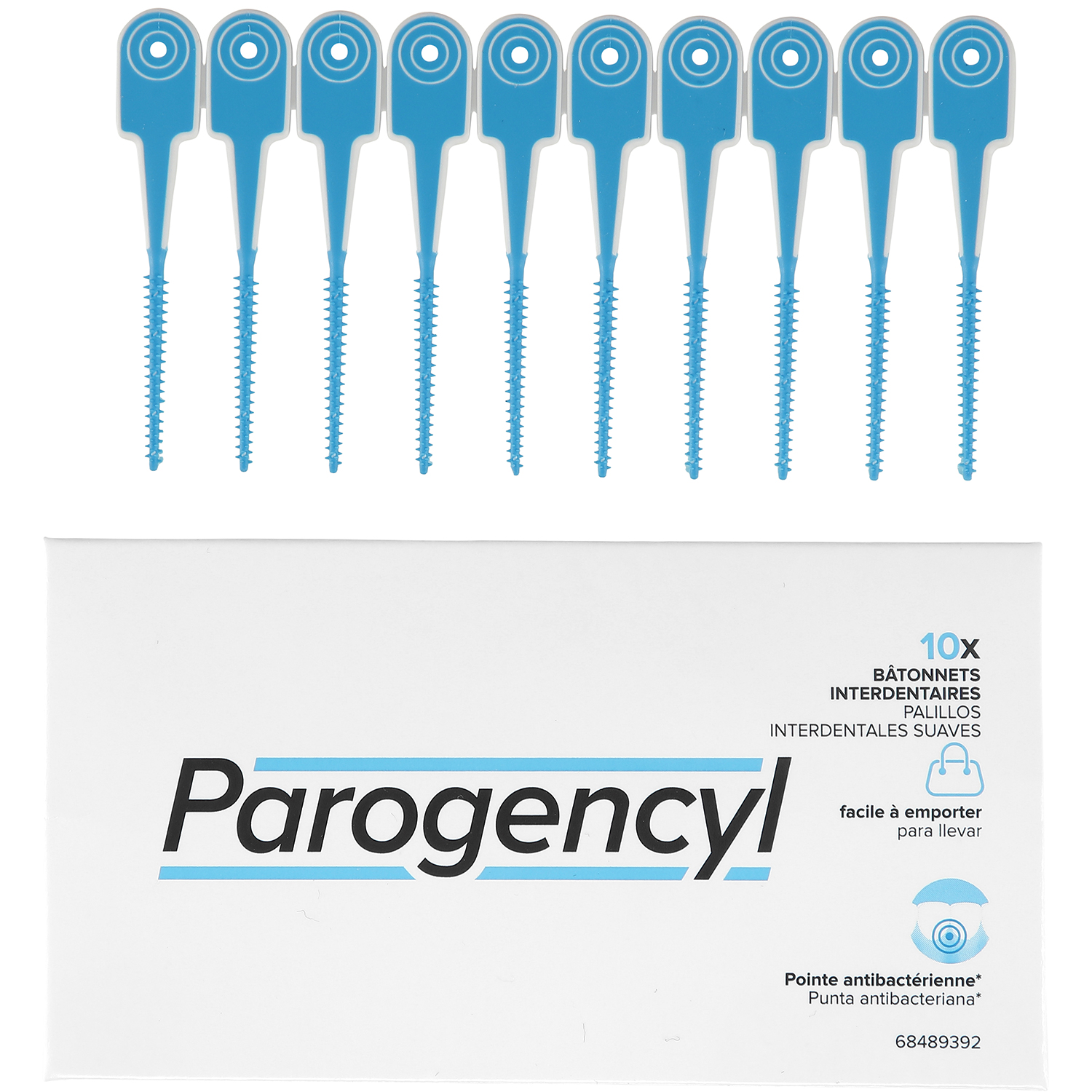 Parogencyl Interdental Soft Sticks 30 stk. Gummi Tandstikker - Parogencyl Tandstikker - Tandtråd / Tandstikker / Flosser