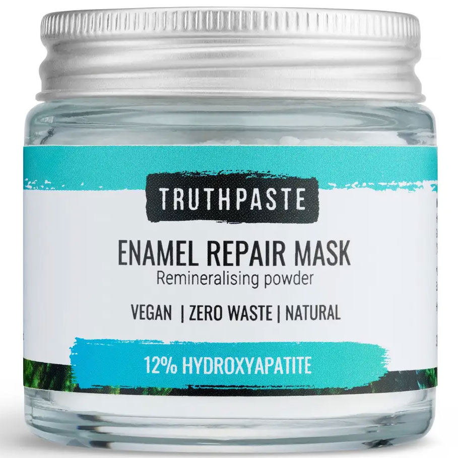 Natürliche Hydroxyapatit Zahnpasta TRUTHPASTE Enamel Repair Mask Intensive Zahnschmelzpflege mit 12 % Hydroxyapatit (30 ml)