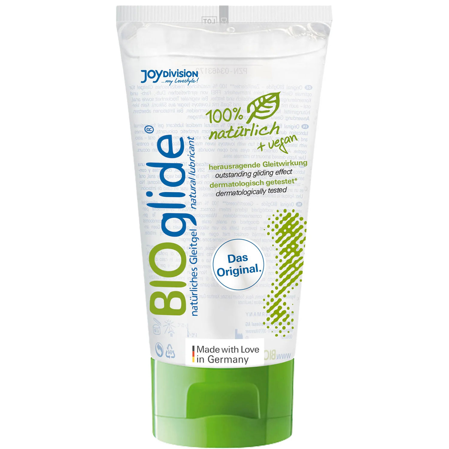 BIOglide Original Naturlig vandbaseret glidecreme med langvarig glideevne (150 ml)