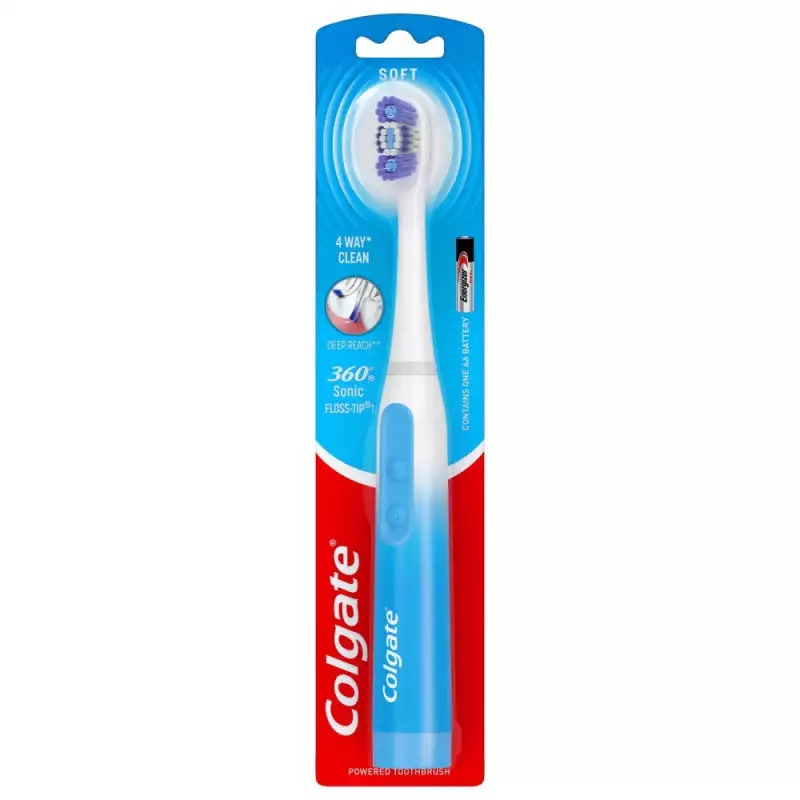Colgate Batterie-Zahnbürste 360 Floss -Spitze