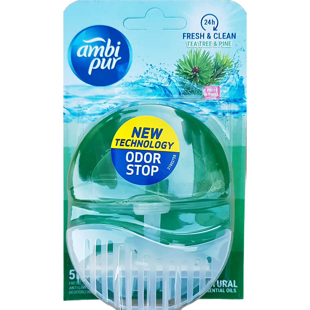 Ambi Pur 5in1 Tea Tree & Pine WC-Stein 55 ml