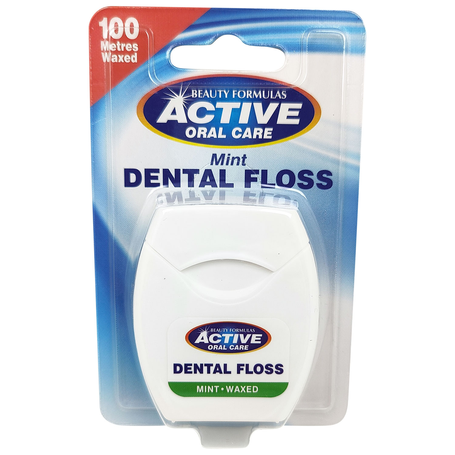 Tandtråd Vokset Active Oral Care Mint 100 mtr.