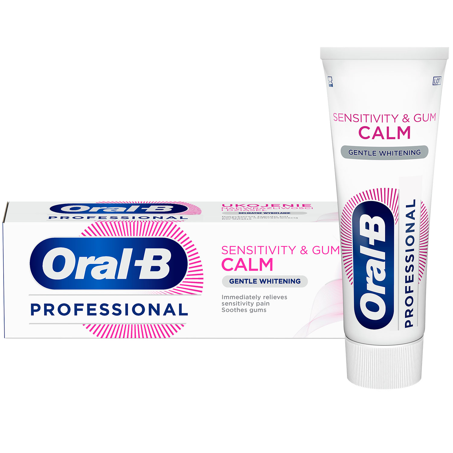 Oral-B Zahnpasta Professional Sensitivity & Gum Calm Whitening